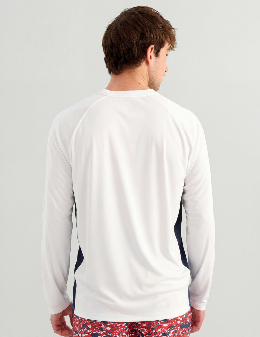 Huk Pursuit Americana Performance Crew - White