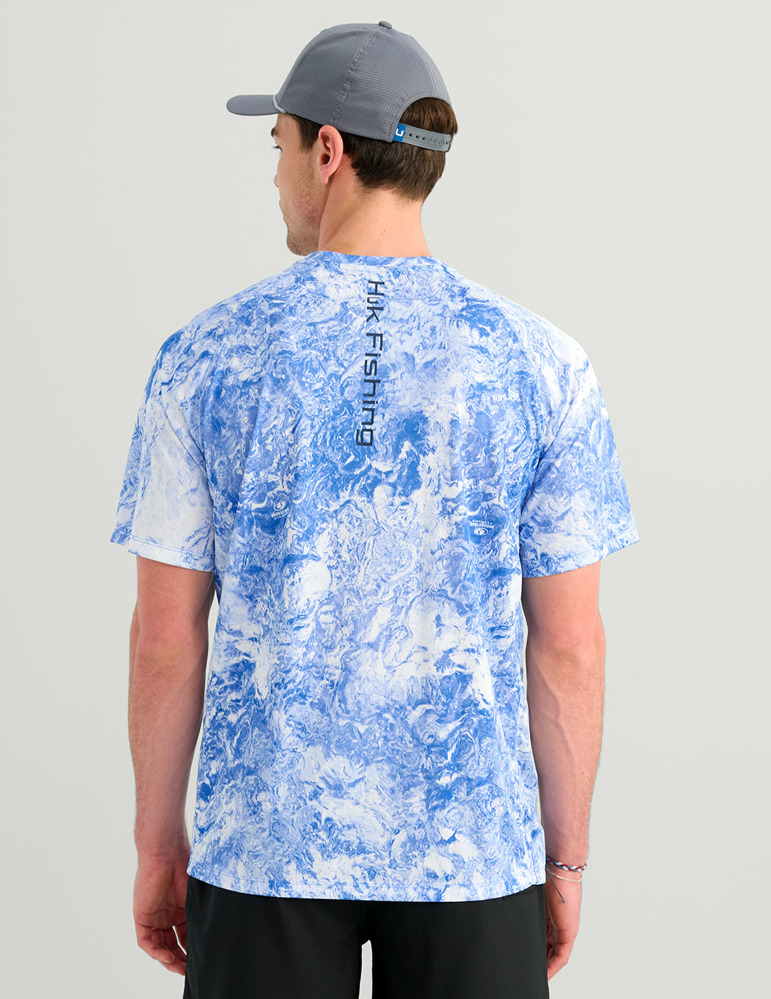 Huk Mossy Oak Pursuit Performance Short Sleeve Crew - Mossy Oak Regatta