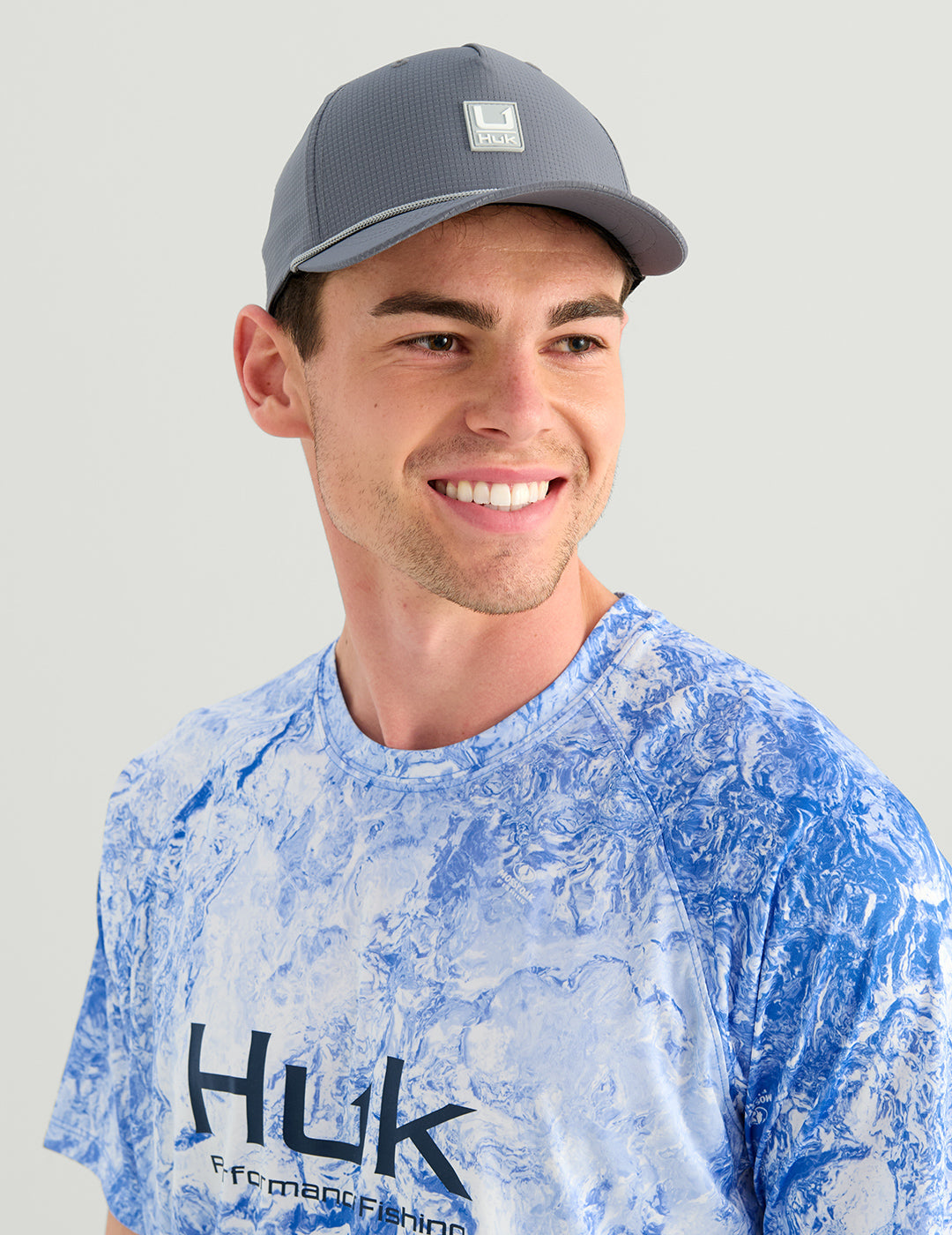 Huk Mossy Oak Pursuit Performance Short Sleeve Crew - Mossy Oak Regatta