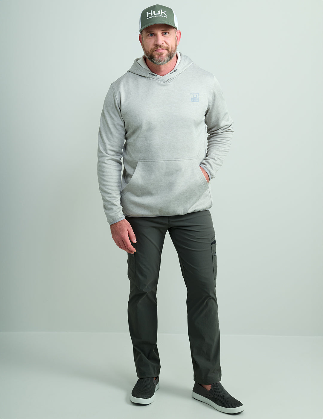 Huk Icon Pro Performance Pant - Volcanic Ash