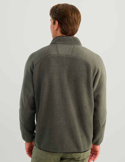 Huk Helm 1/2 Zip Fleece Pullover - Dark Shadow