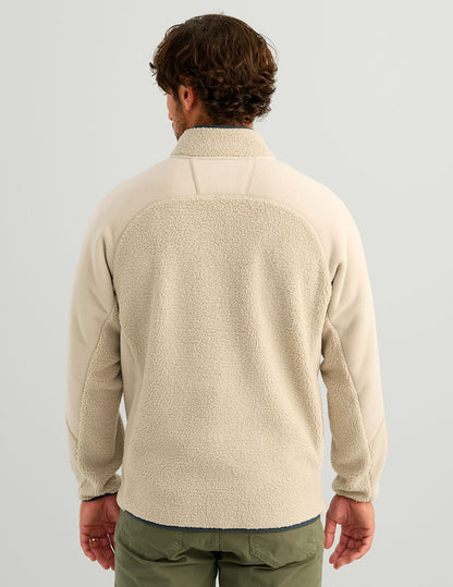 Huk Helm 1/2 Zip Fleece Pullover - River Rock