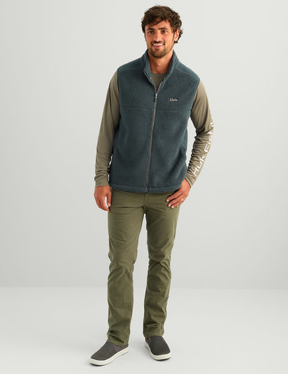 Huk Helm Fleece Vest - Sea Storm