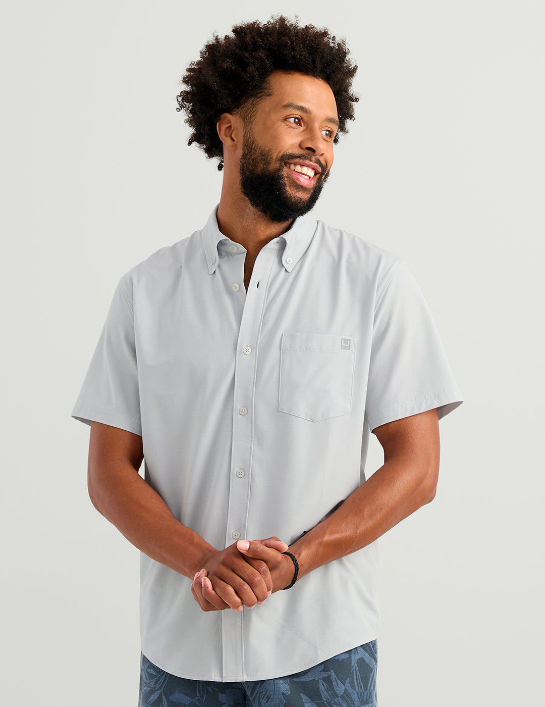 Huk Kona Button-Down - Seagull