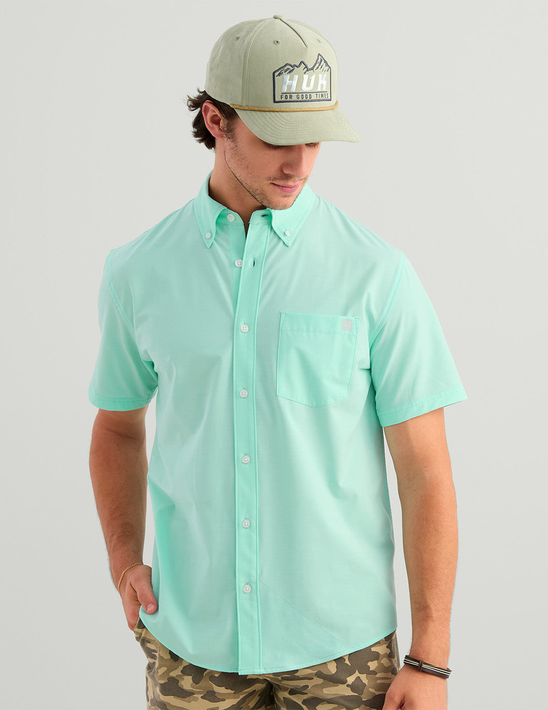 Huk Kona Button-Down - Caicos