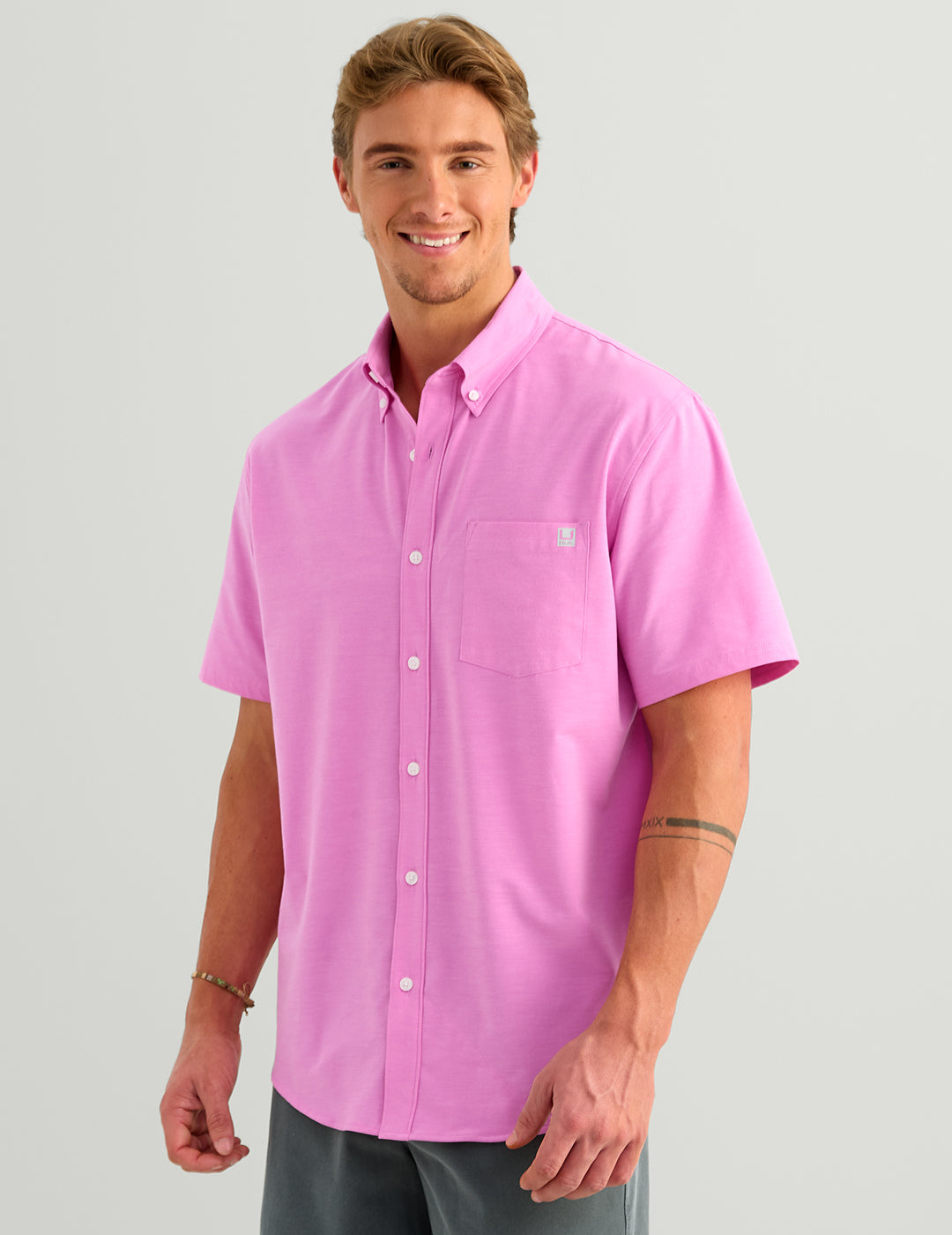 Huk Kona Button-Down - Fiji Flower