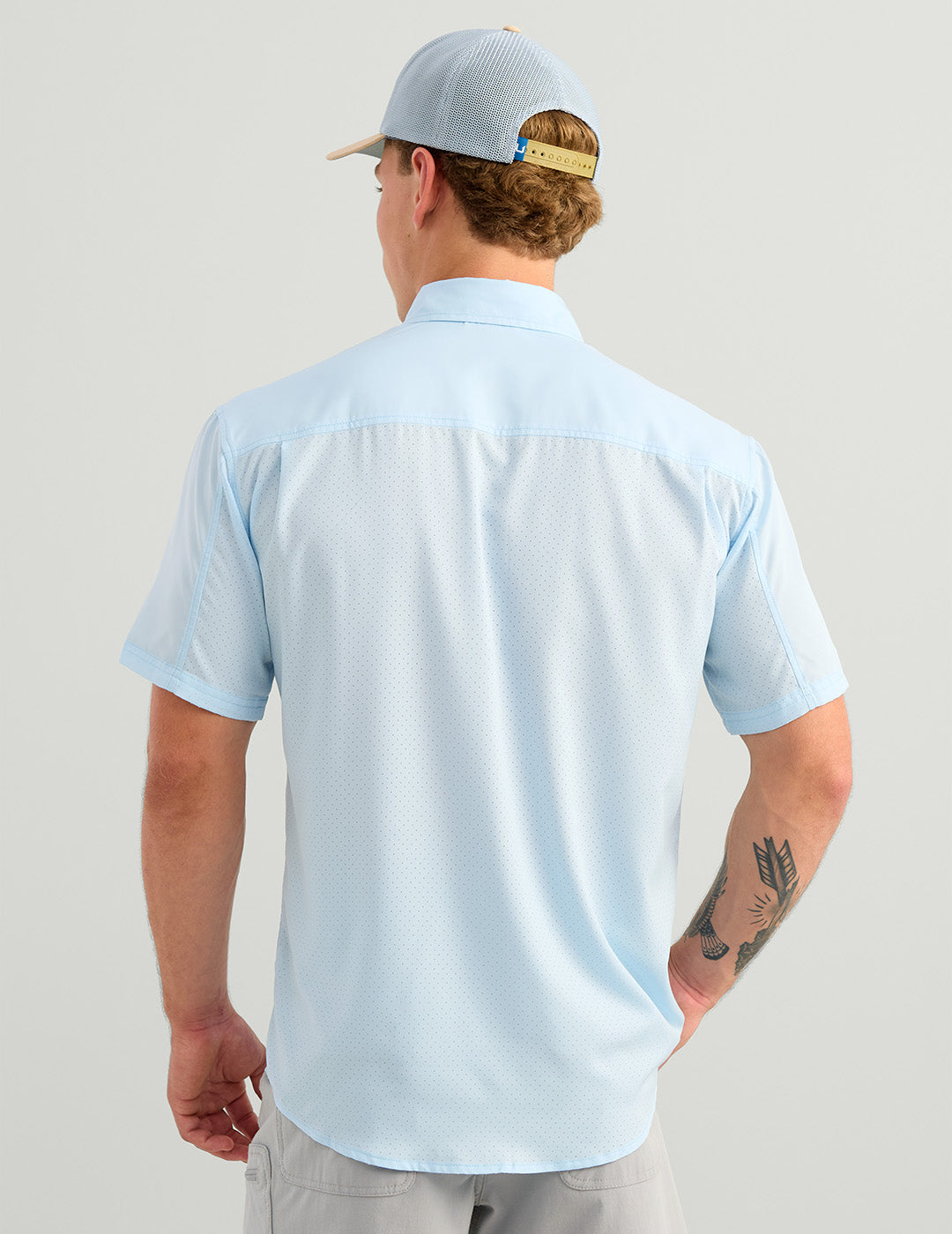 Huk Tide Point Short Sleeve Button-Down - Coastal Drift