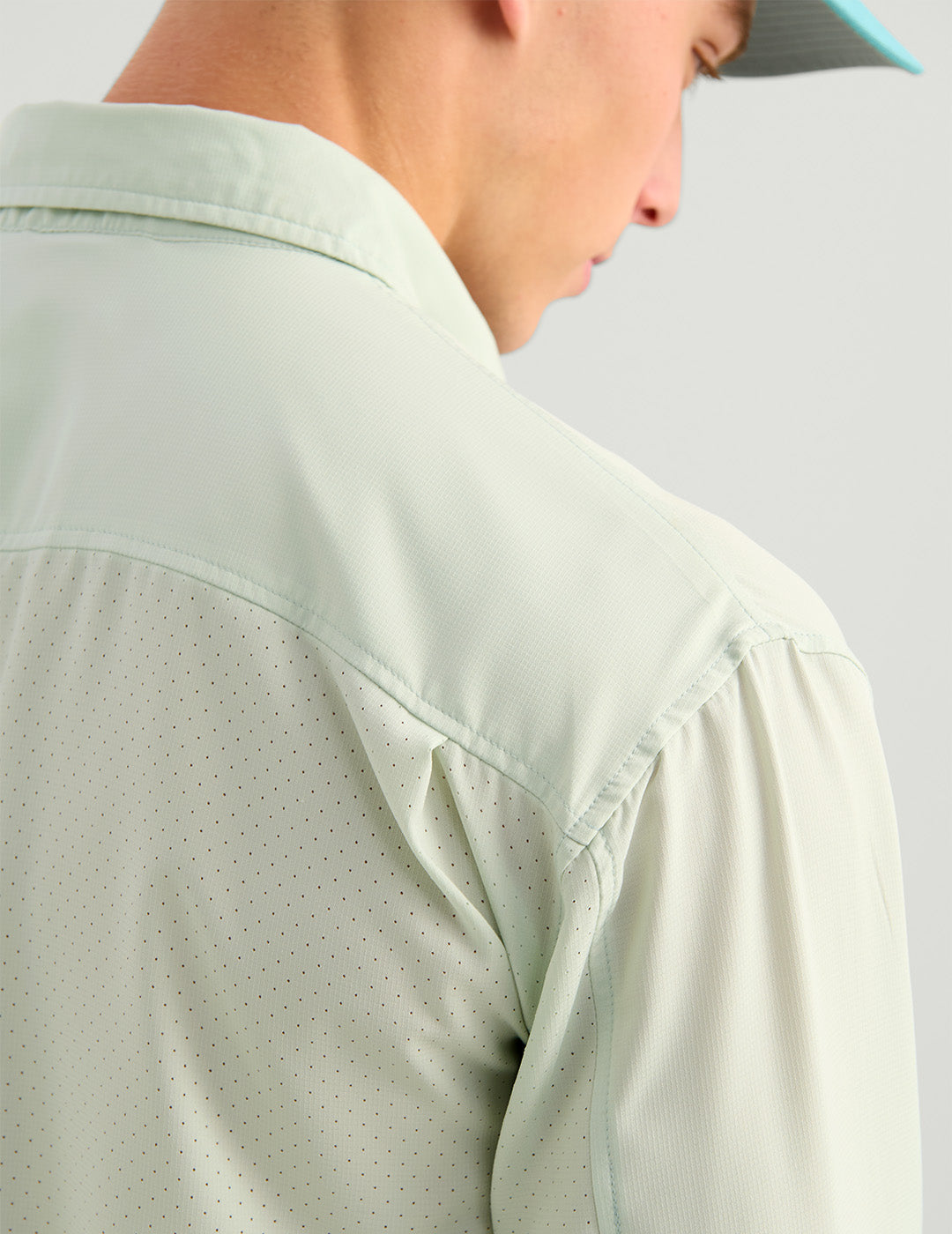 Huk Tide Point Button-Down - Pale Algae