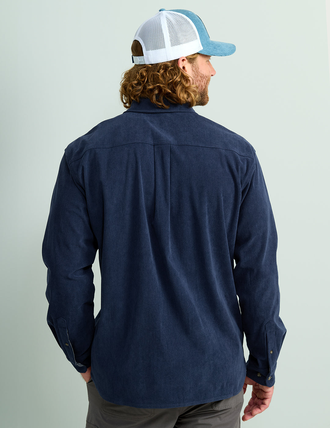 Huk Hawser Corduroy Button-Down - Naval Academy