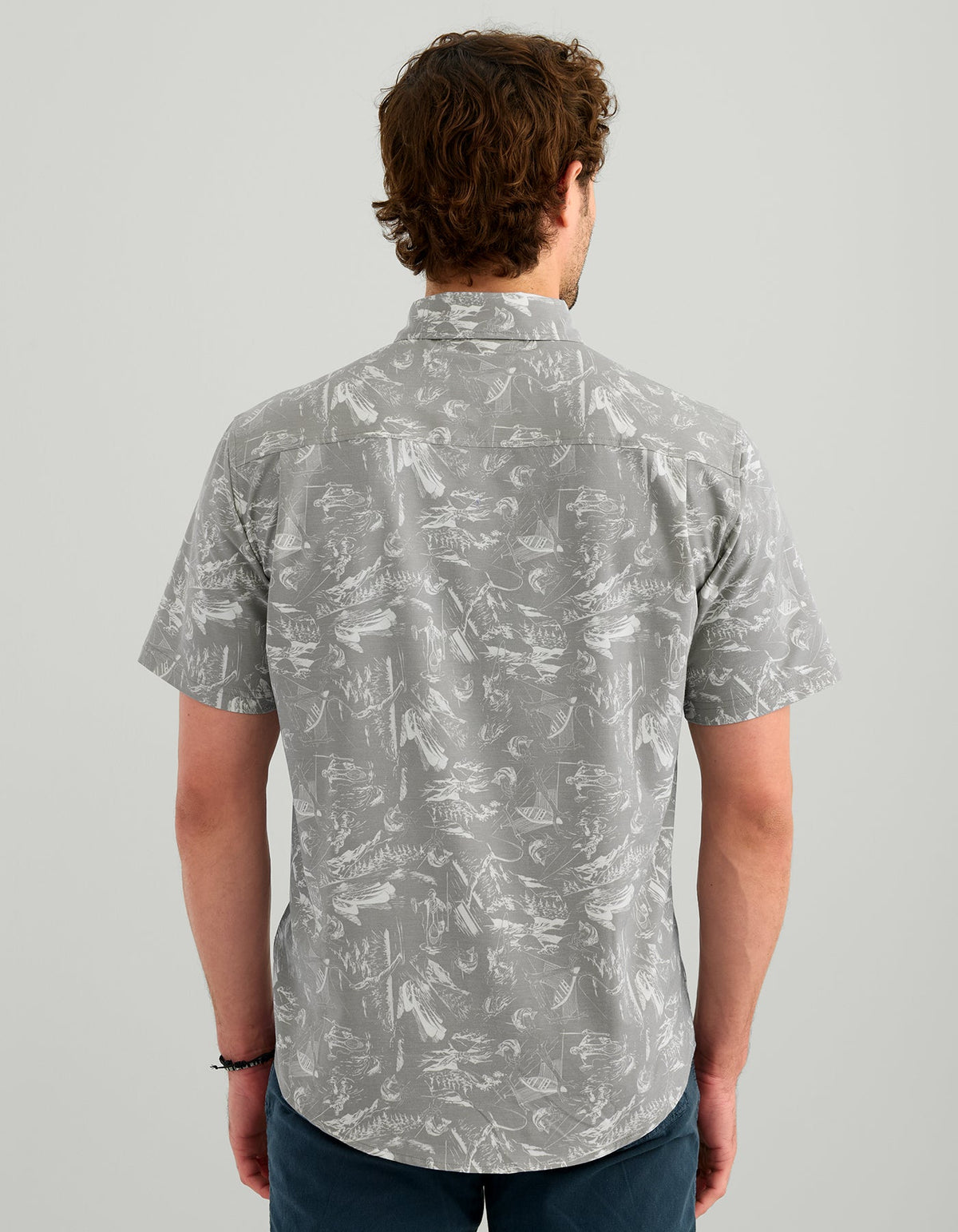 Huk Kona Button-Down - Sharkskin Trout Trip