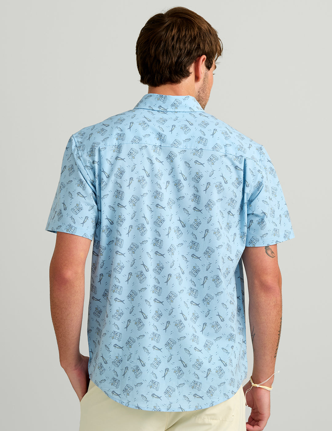 Huk Kona Button-Down - Shipyard On The Rocks