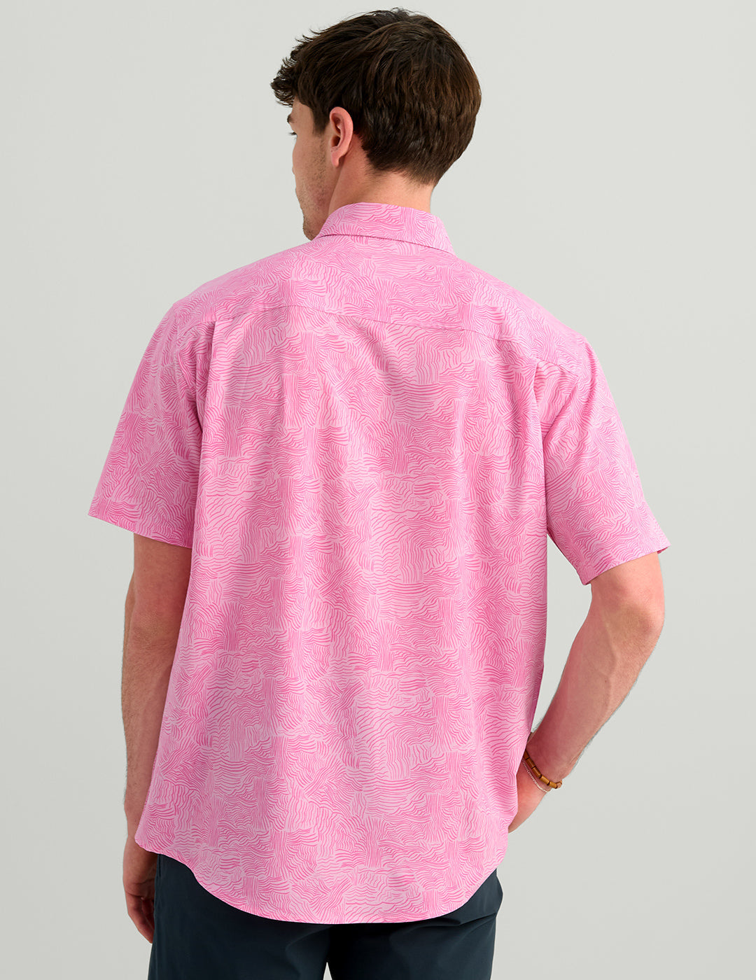 Huk Kona Button-Down - Fiji Flower Wake Zone