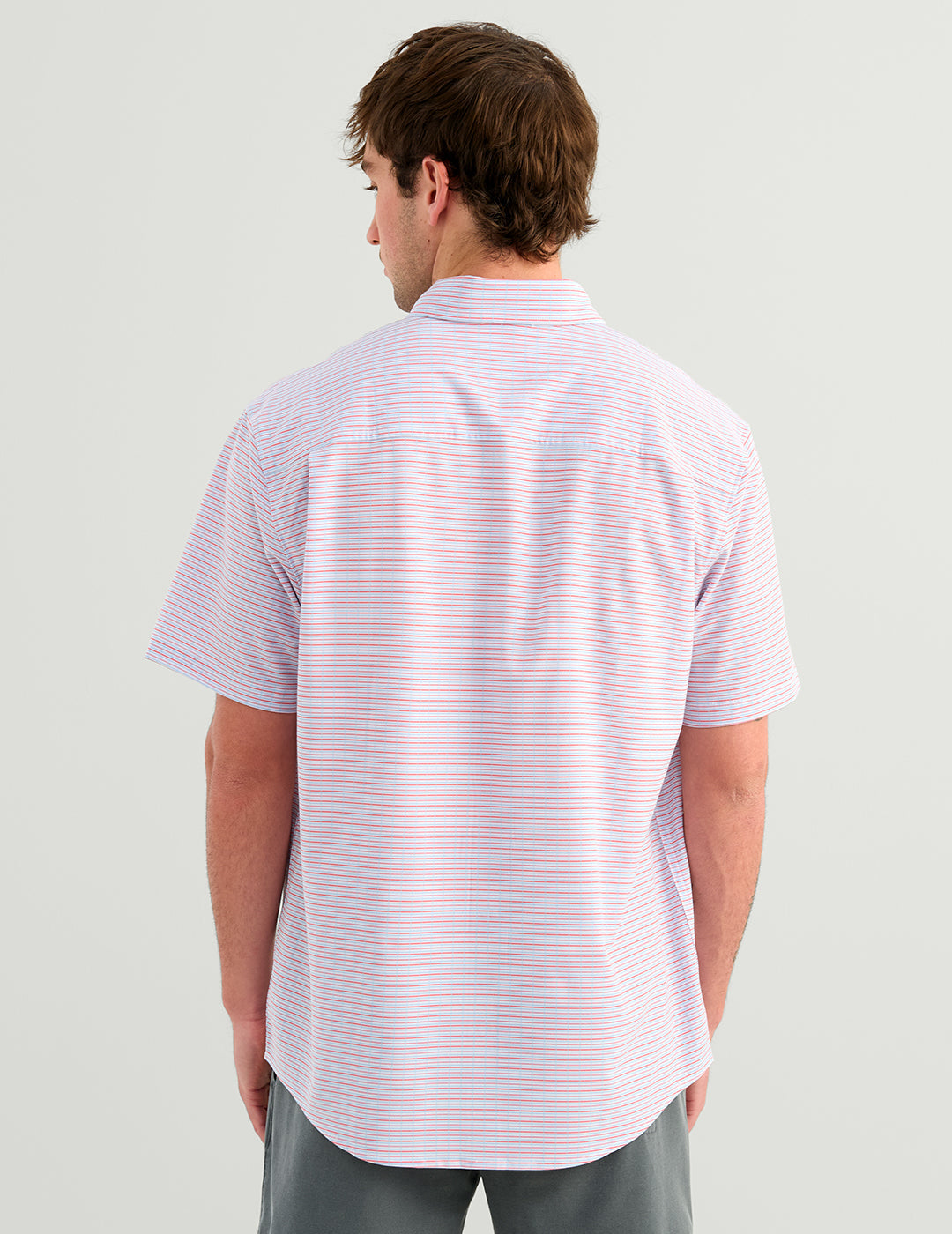 Huk Kona Button-Down - Mineral Red Pier Plaid