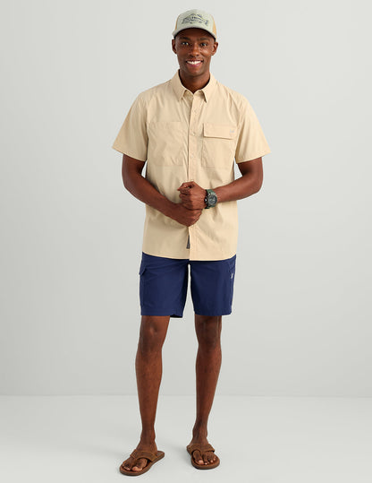 Huk Icon Short Sleeve Button-Down - River Rock