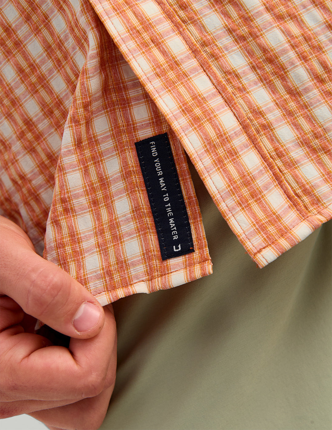Huk Chatham Plaid Short Sleeve Shirt - Rockfish Plaid
