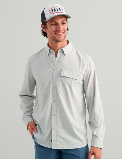 Huk Icon Button-Down - Seagull