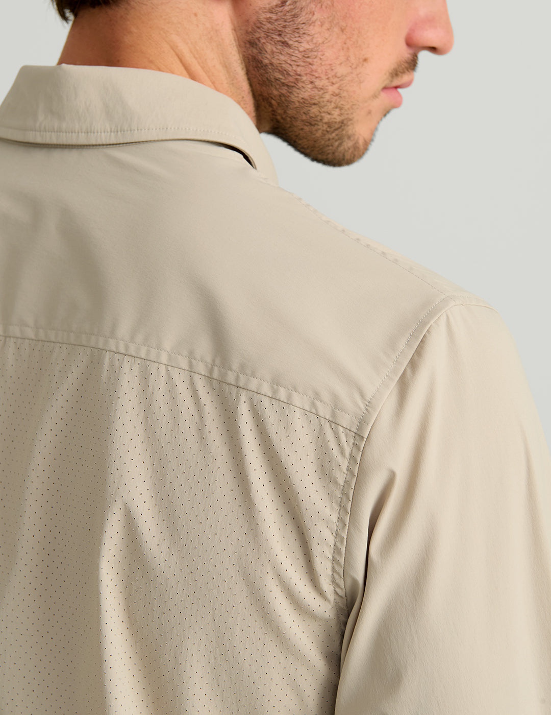 Huk Icon Button-Down - River Rock