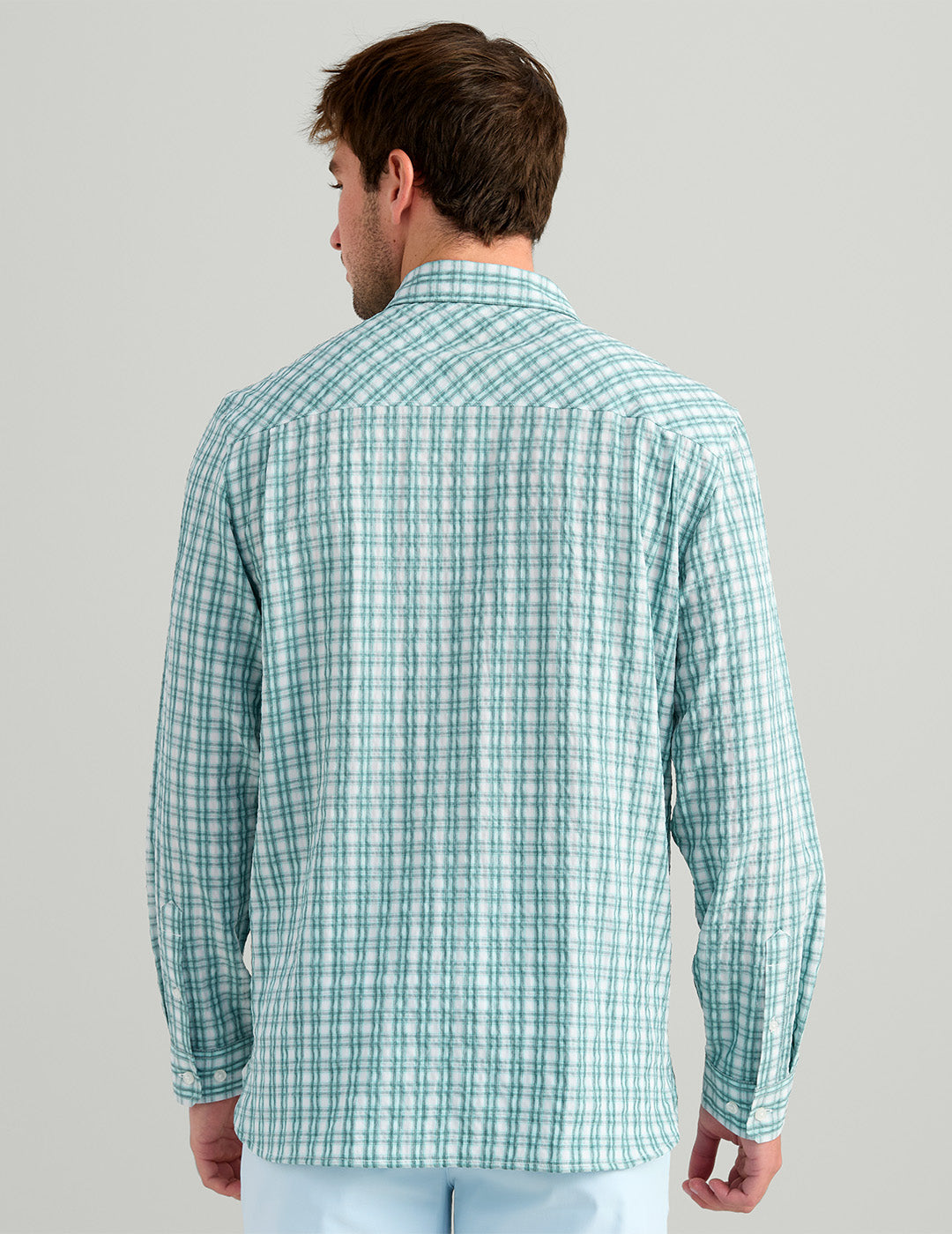 Huk Chatham Long Sleeve Button-Down - Caicos Plaid