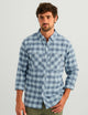 Stormy Blue Plaid