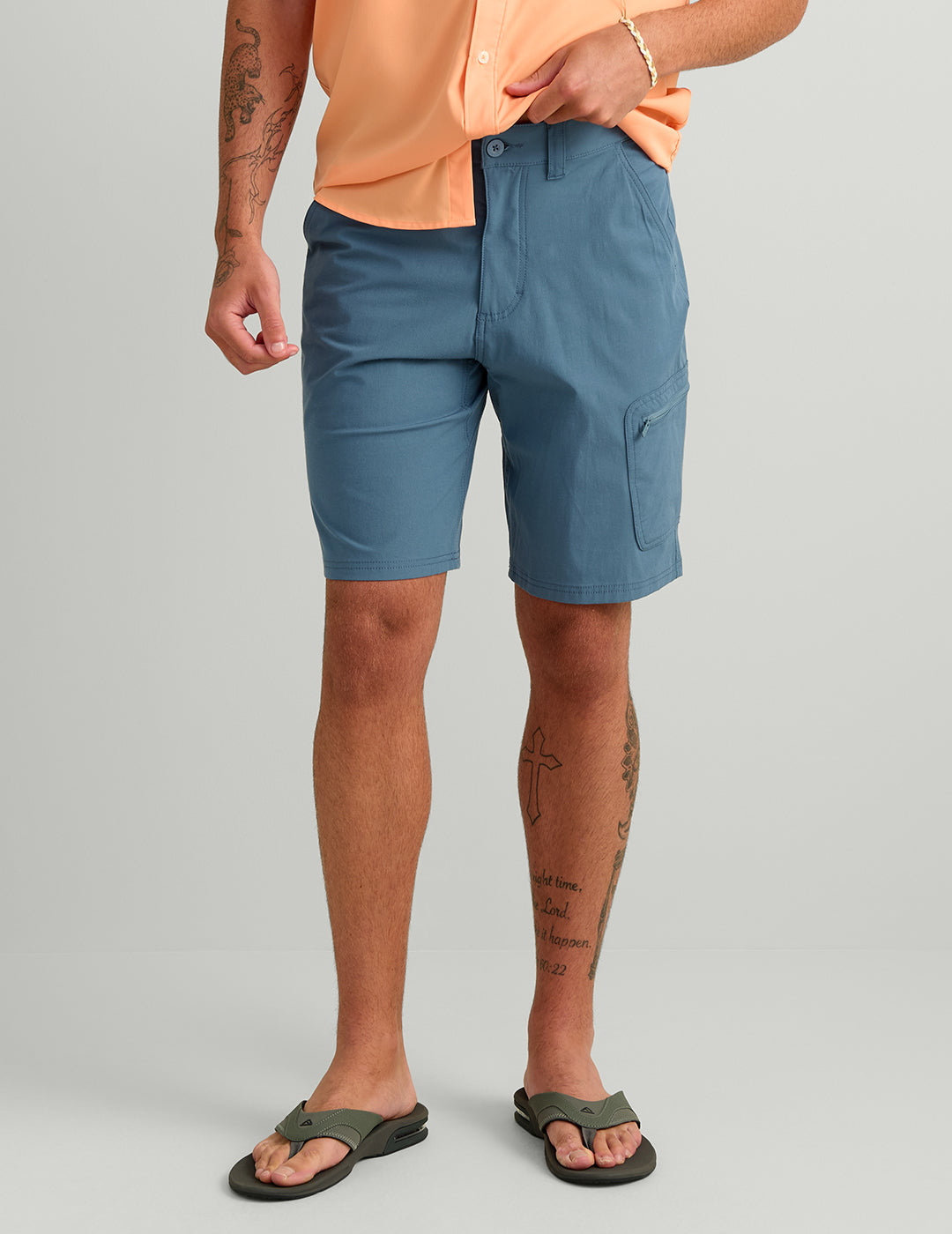 Huk Next Level 10.5-inch Short - Stormy Blue