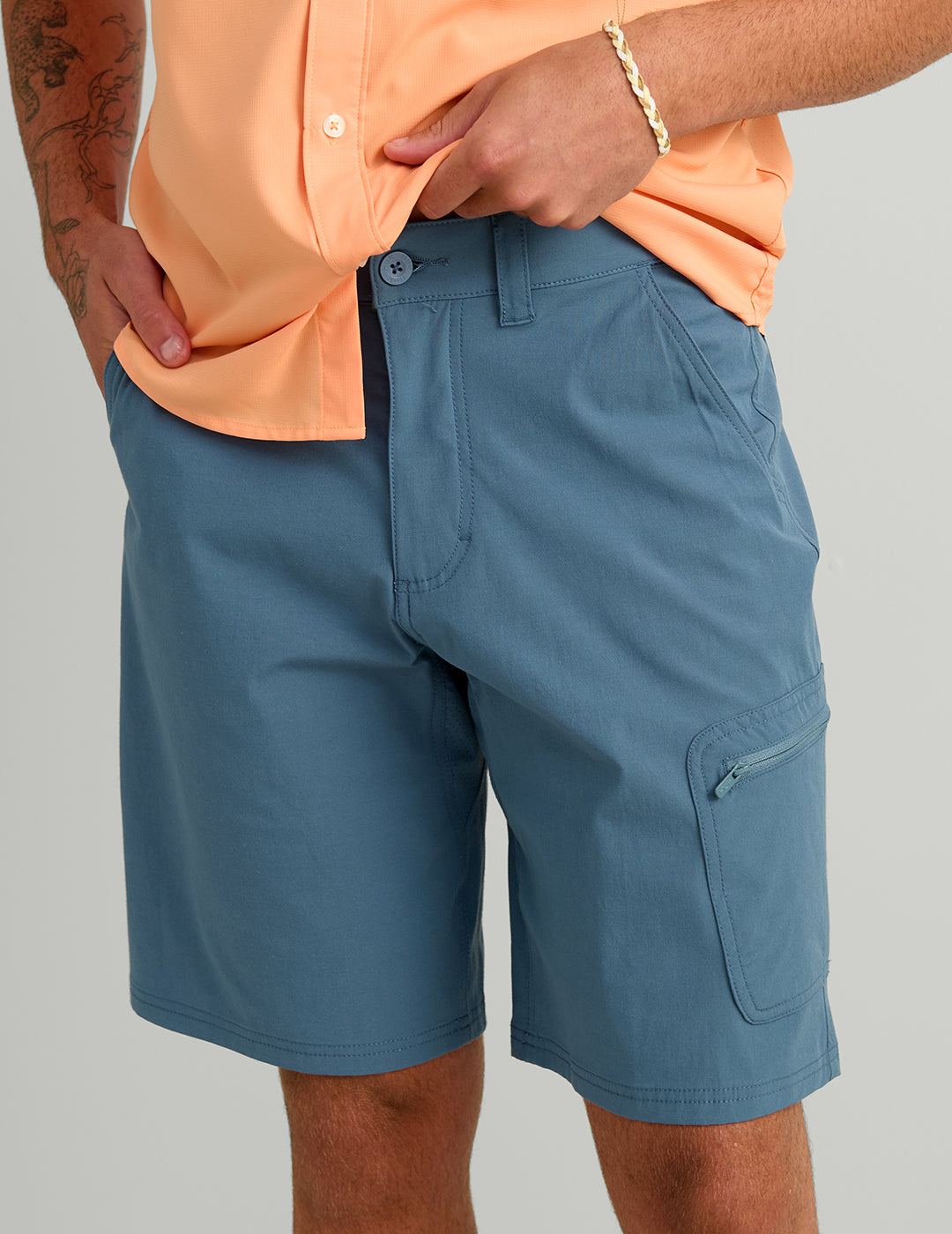 Huk Next Level 10.5-inch Short - Stormy Blue