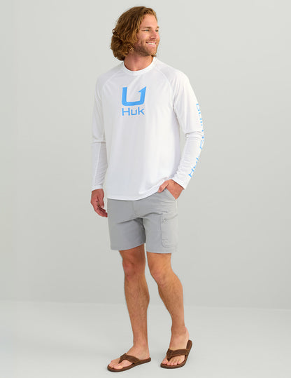 Huk Next Level 7-inch Short - Overcast Grey