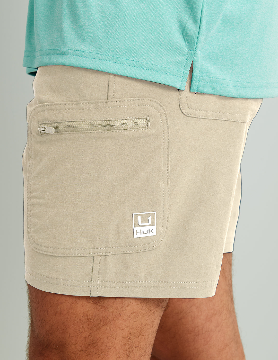 Huk Next Level 7-inch Short - Khaki