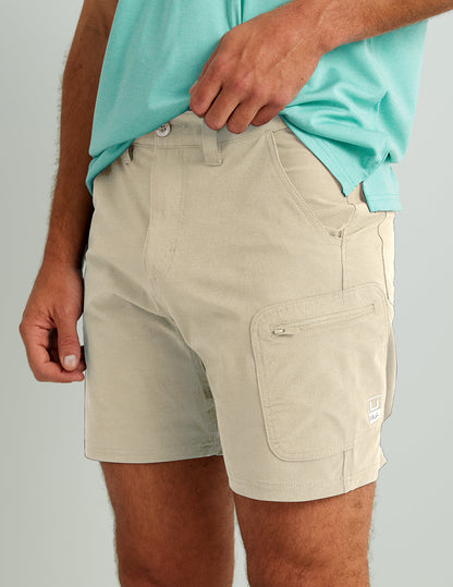 Huk Next Level 7-inch Short - Khaki