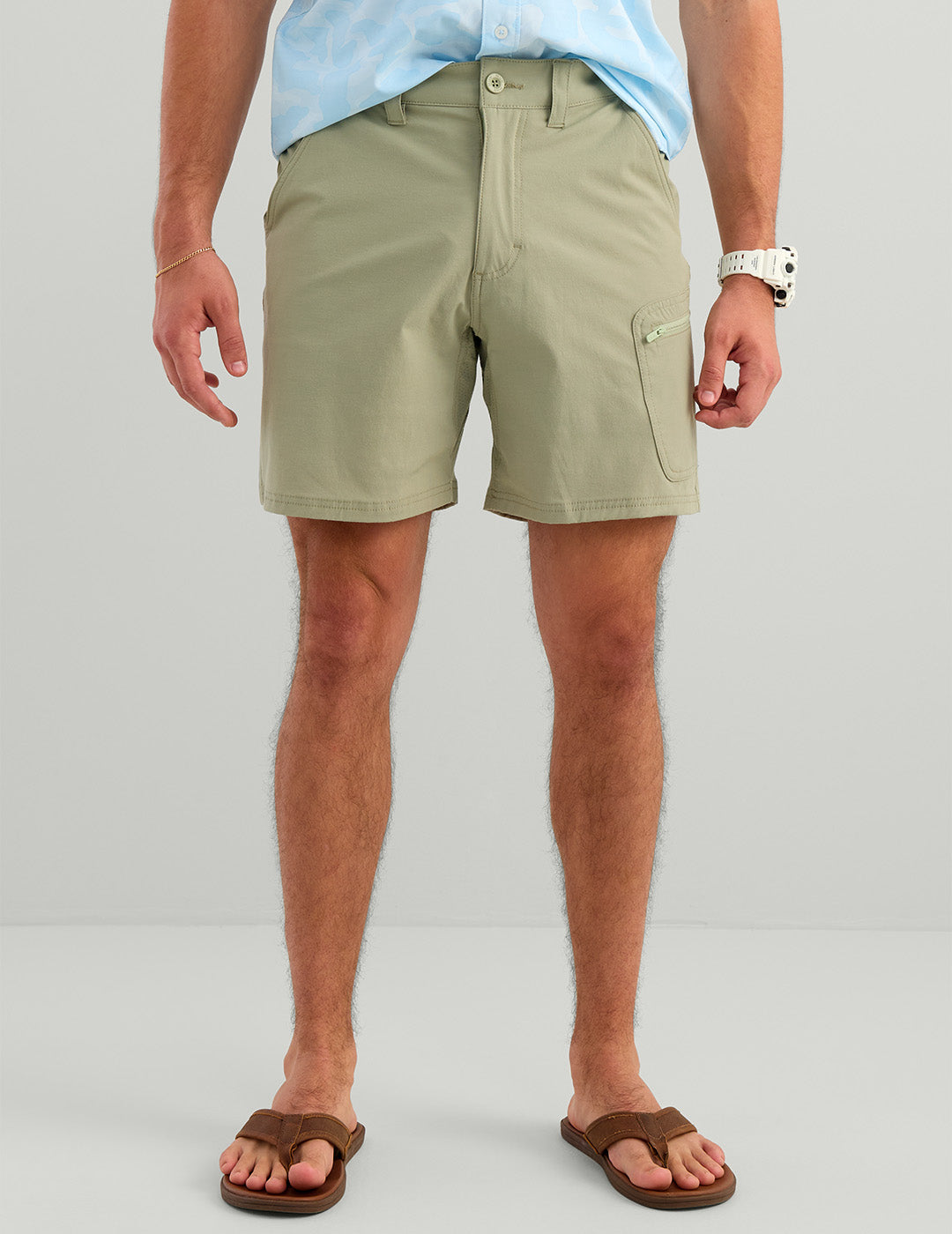 Huk Next Level 7-inch Short - Seagrass