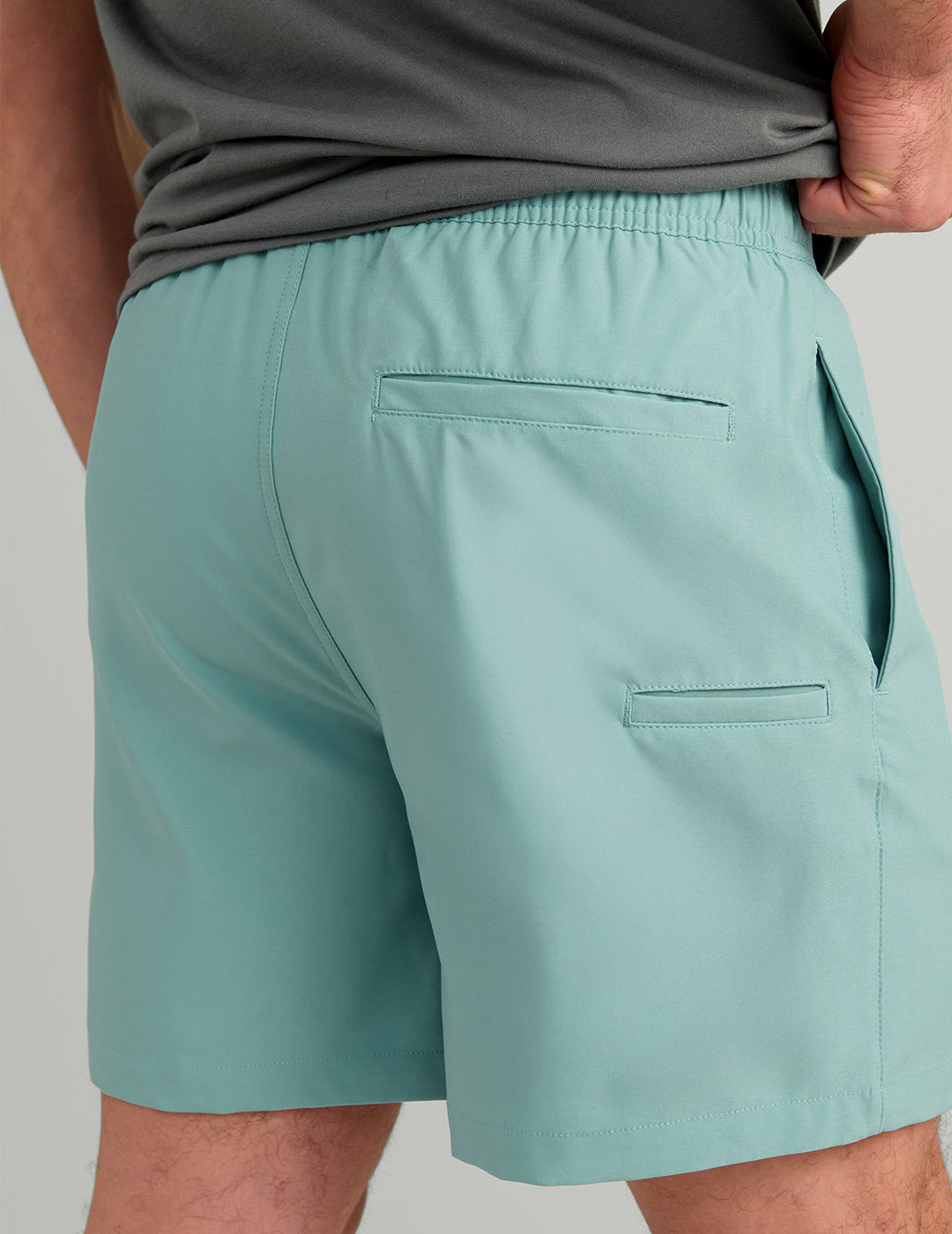 Huk Pursuit Volley Swim Short - Mineral Blue