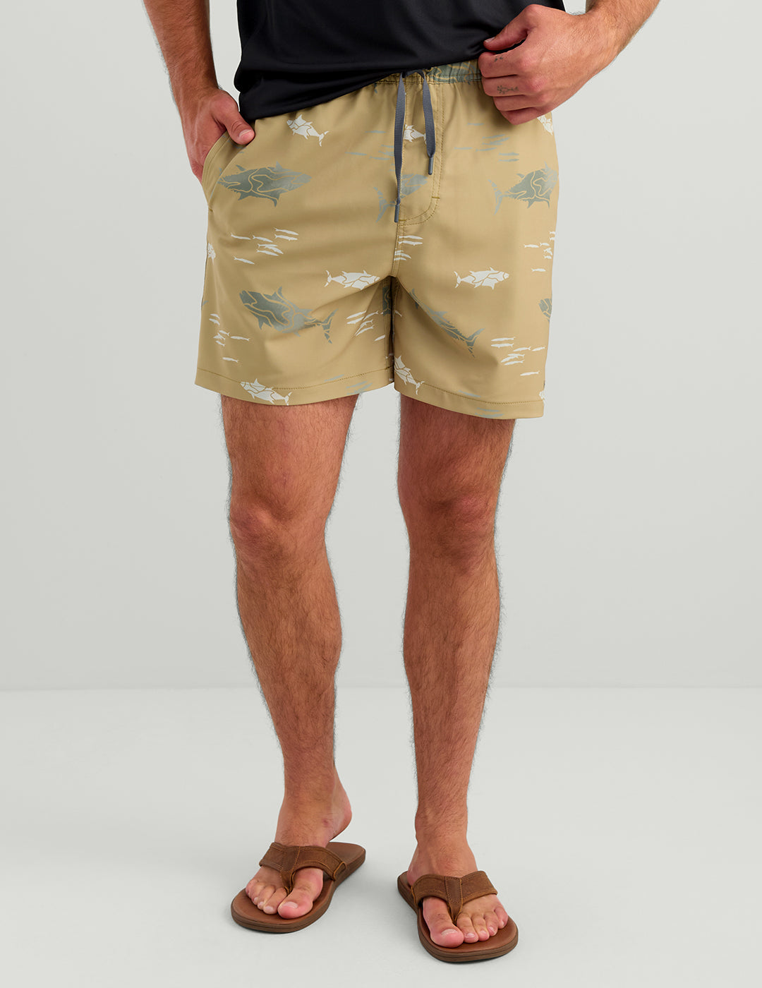 Huk Pursuit Volley Swim Shorts - Starfish Tuna School