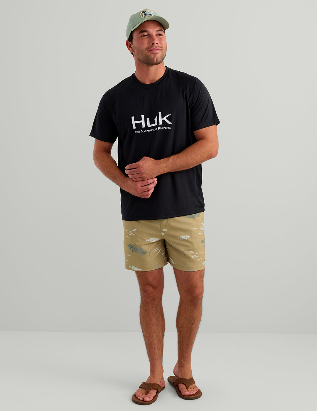 Huk Pursuit Volley Swim Shorts - Starfish Tuna School