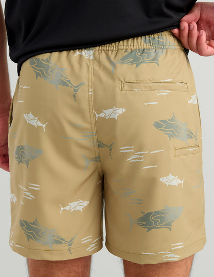Huk Pursuit Volley Swim Shorts - Starfish Tuna School