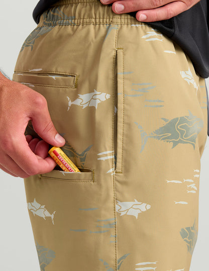 Huk Pursuit Volley Swim Shorts - Starfish Tuna School