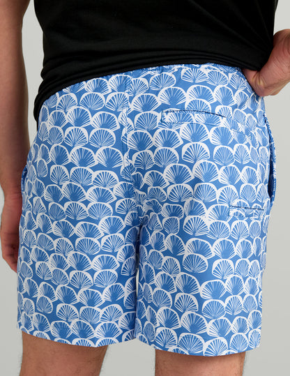 Huk Pursuit Volley Swim Shorts - Regatta Clam Shell