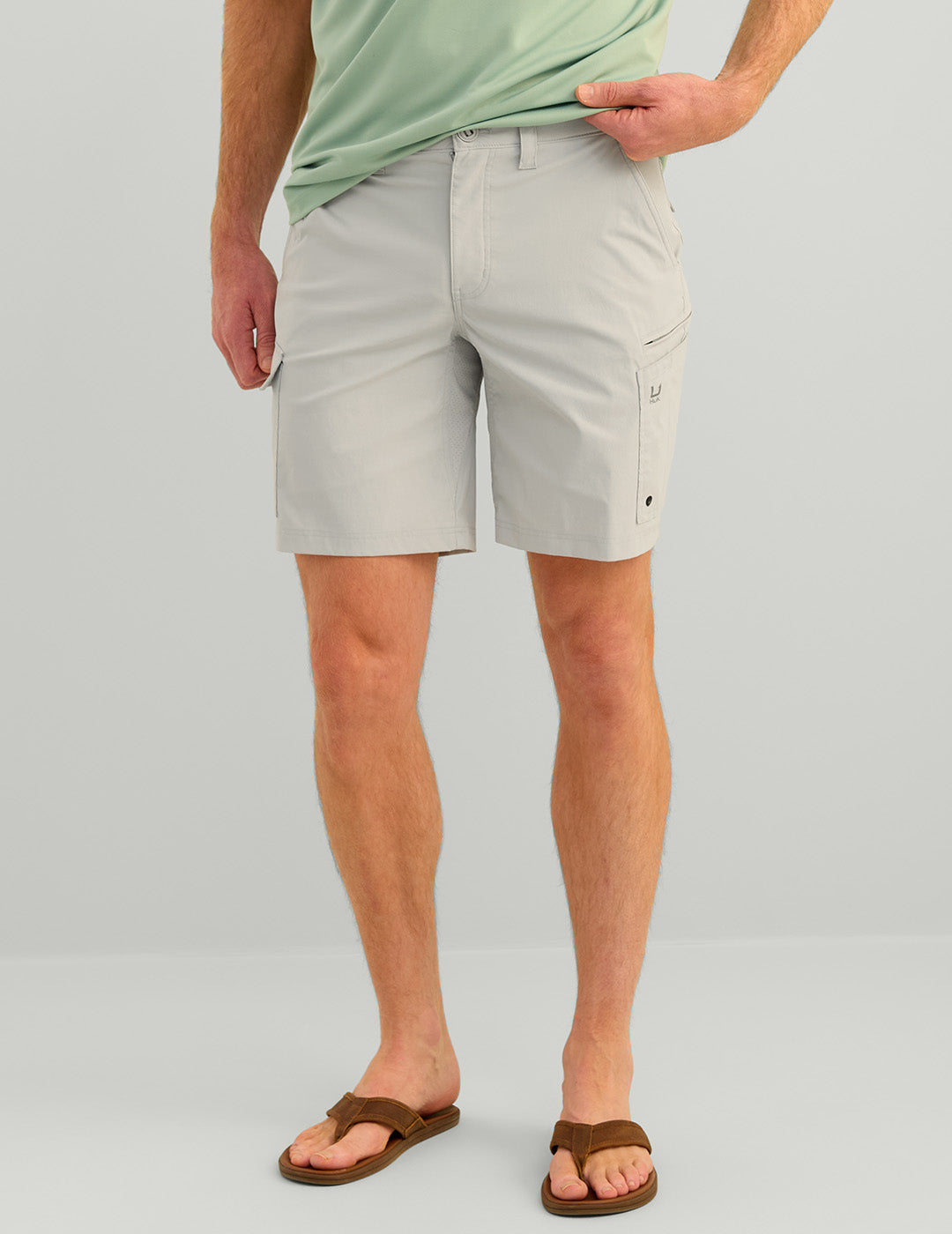 Huk Icon Short - Harbor Mist