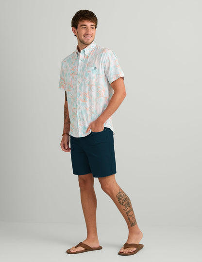 Huk Lightweight Rivercamp Short - Sea Storm