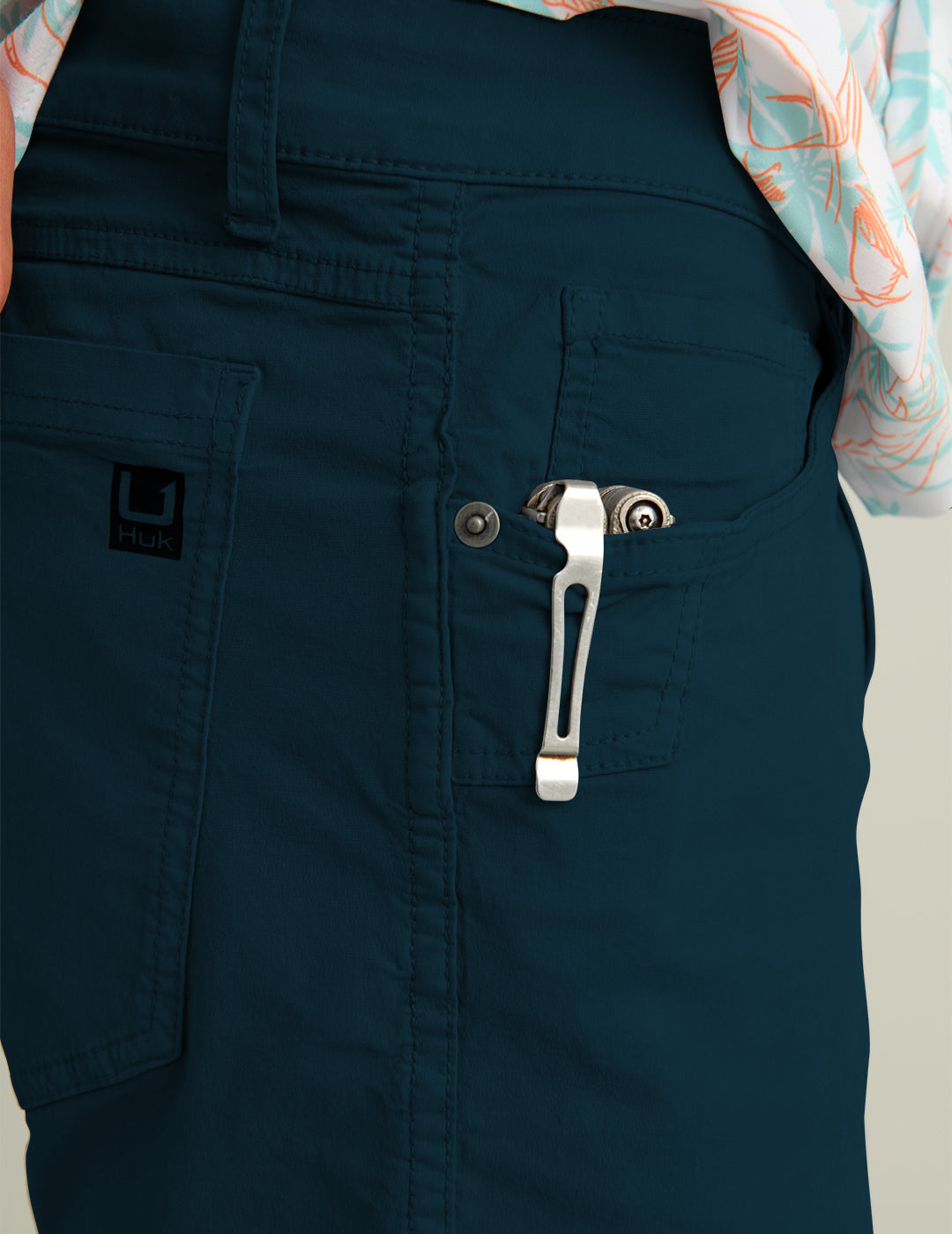 Huk Lightweight Rivercamp Short - Sea Storm