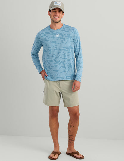 Huk A1A Pro Short - Seagrass
