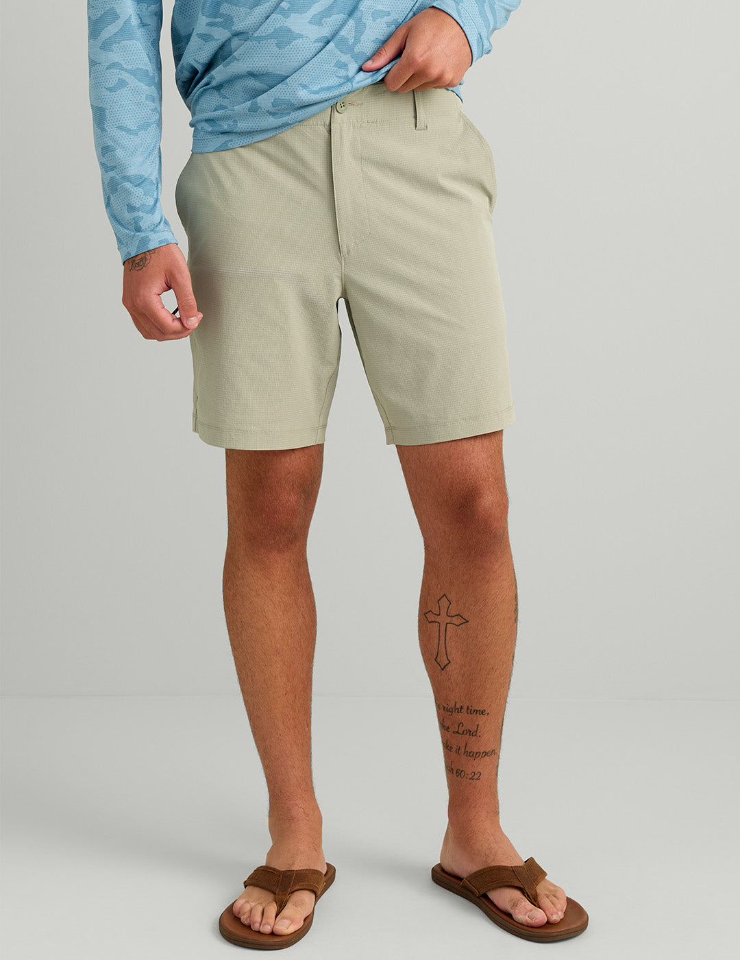 Huk A1A Pro Short - Seagrass