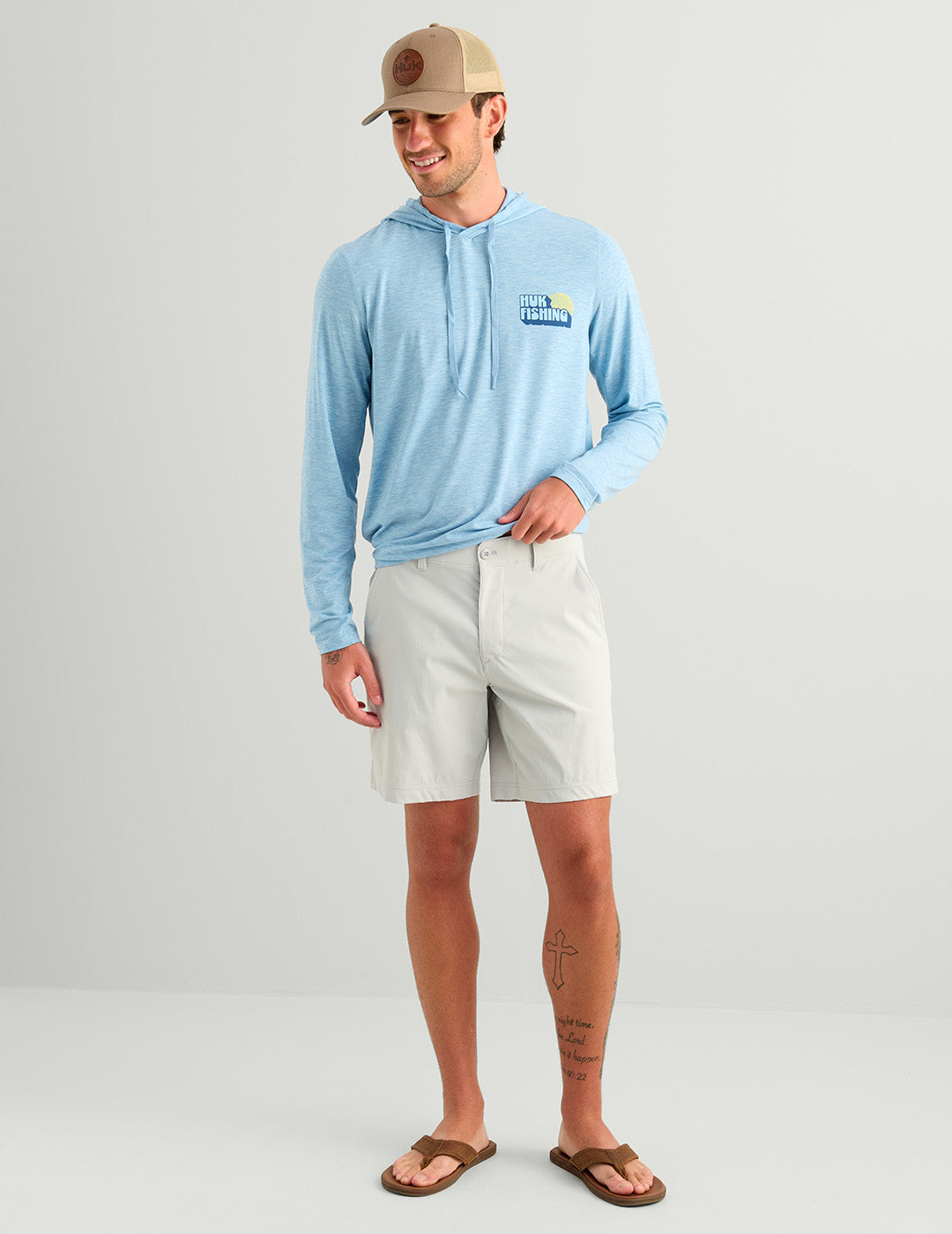Huk Drift Short - Seagull