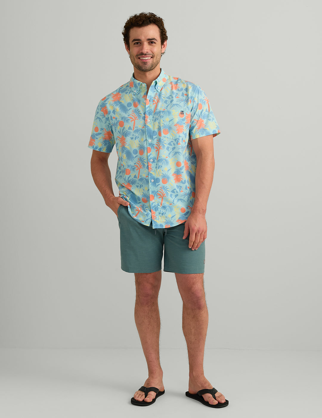 Huk Shoreside Boardshort - North Atlantic