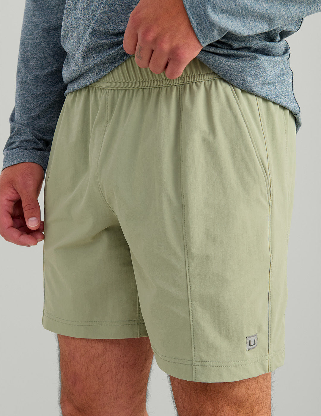 Huk Airweight Short - Seagrass