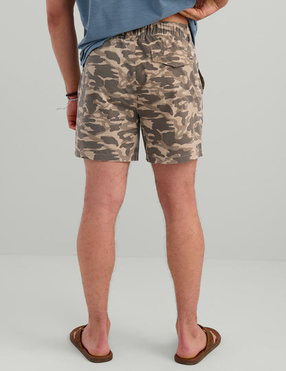 Huk Shoreside Printed Short - Mudminnow Camo