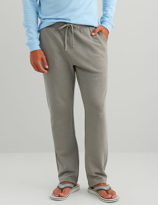 Huk Cotton Fleece Sweatpants - Sharkskin