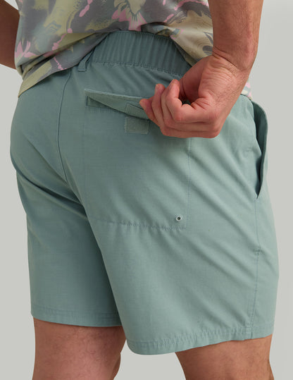 Huk Shoreside Short - Silver Blue