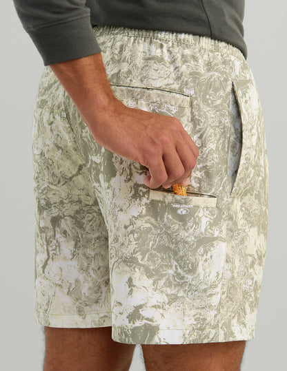 Huk Mossy Oak Pursuit Volley Swim Shorts - Mossy Oak Seagrass