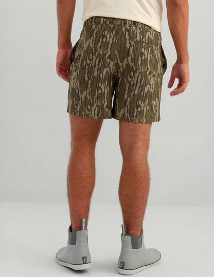 Huk Mossy Oak Pursuit Volley Swim Shorts - Mossy Oak Bottomland