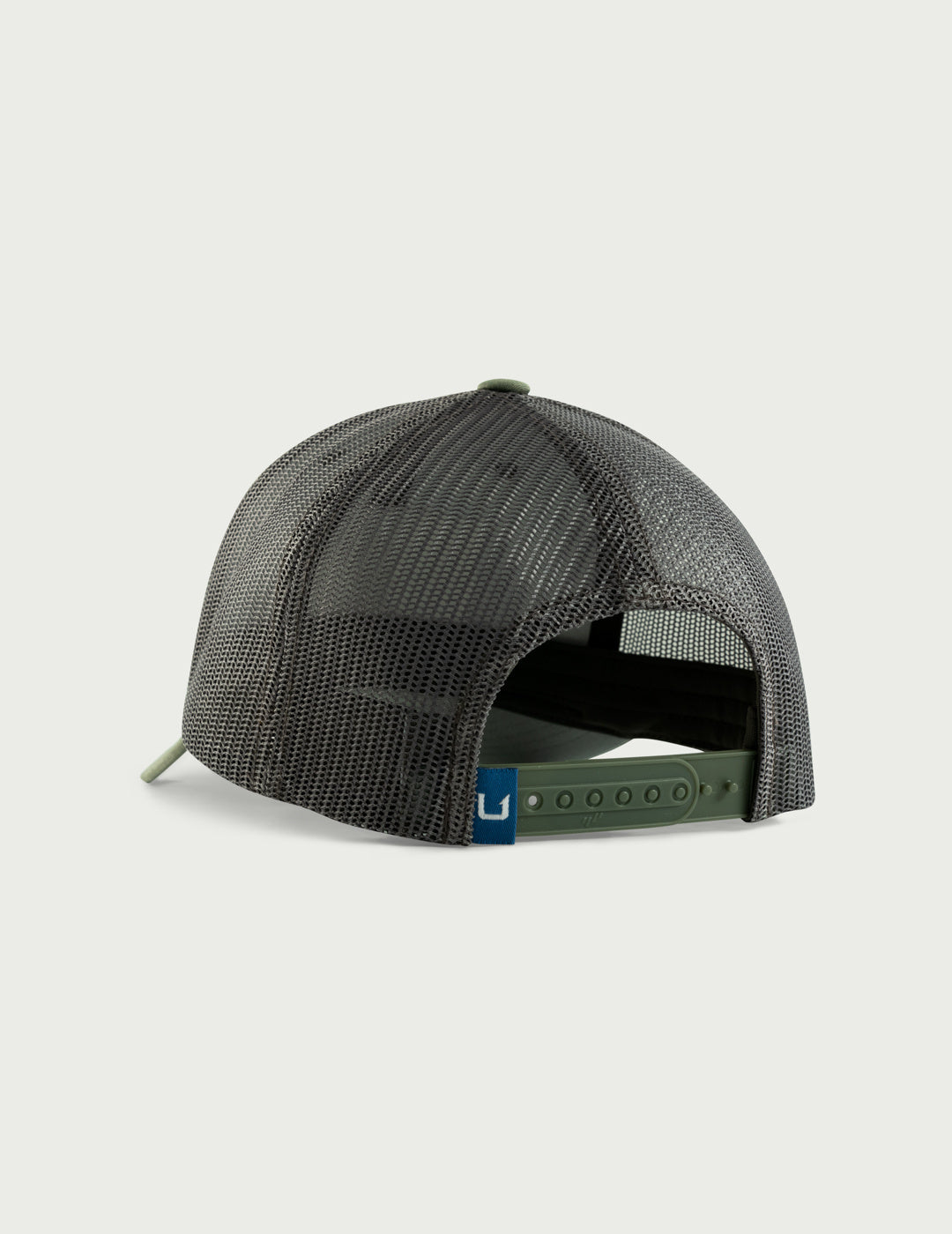 Huk Huk And Bars Trucker Hat - Moss