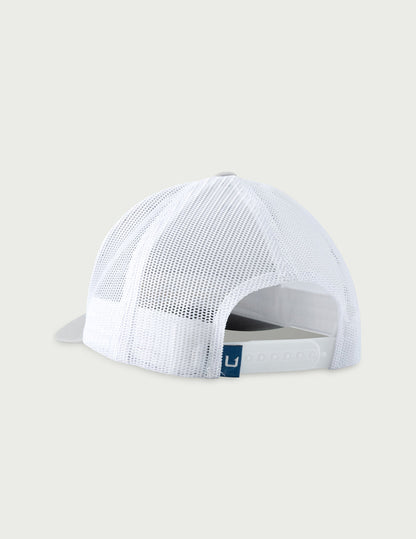 Huk Trophy Flag Trucker Hat - Harbor Mist